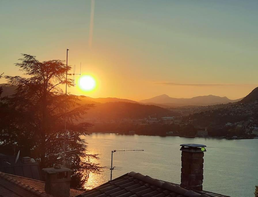 Luxury Room La Terrazza Sul Lago Di Como 布里维奥 外观 照片
